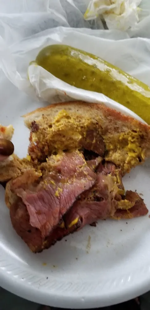 Pastrami on Rye with Mustard